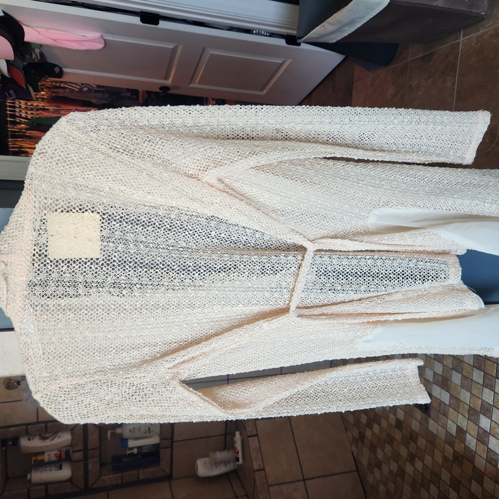 Cream Knit Cardigan